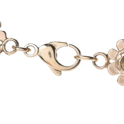 Chanel Crystal Pearl CC Chain Short Necklace Gold 5 of 6