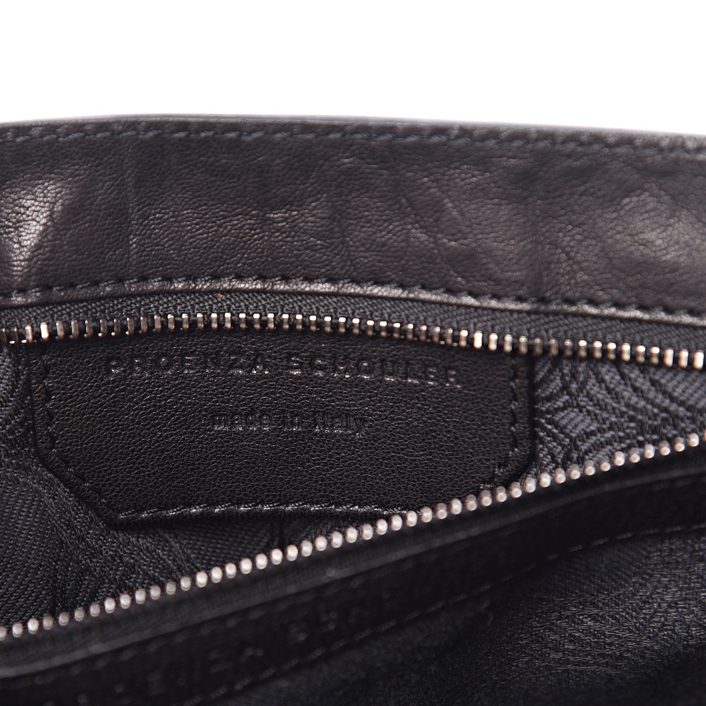 Lambskin PS1 Pochette Clutch Black