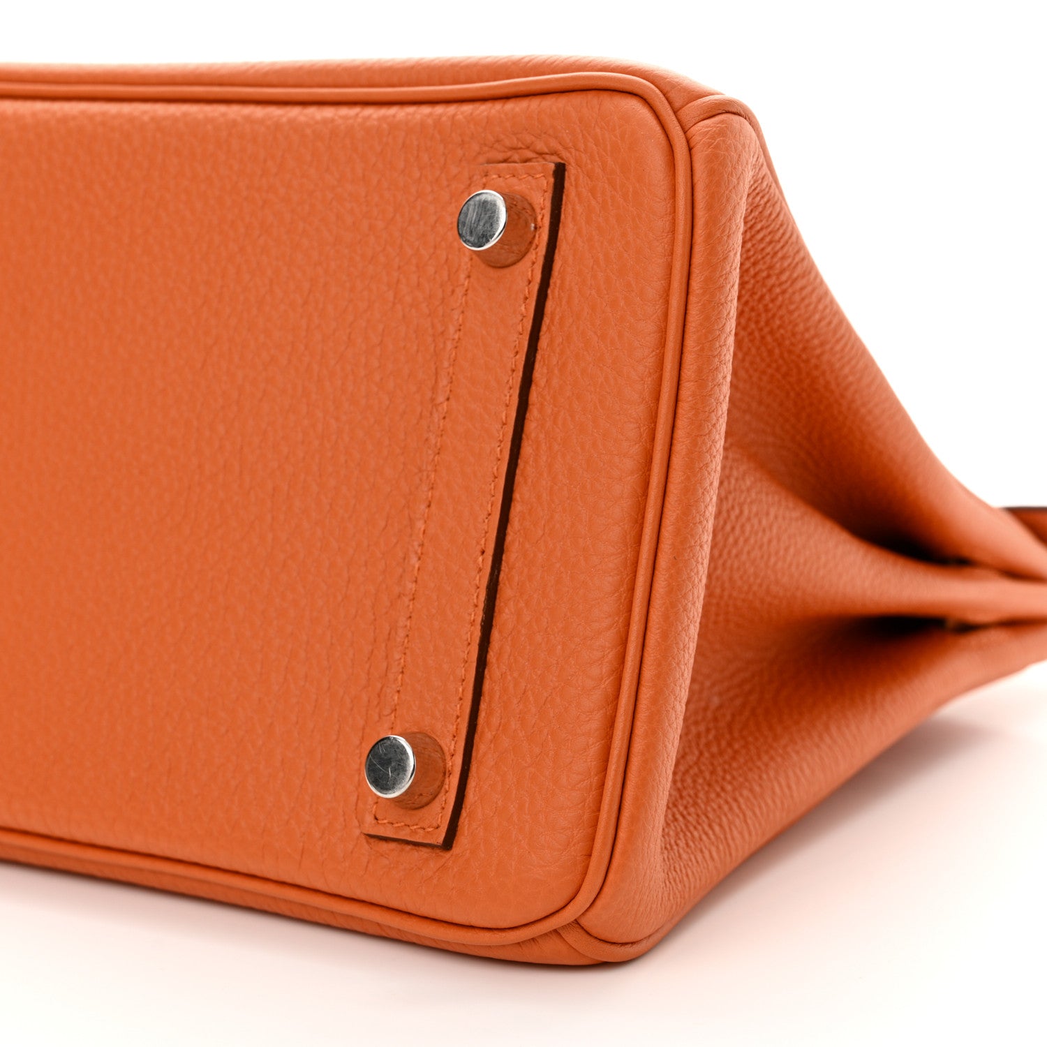 Hermes Togo Birkin 25 Orange 10 of 11