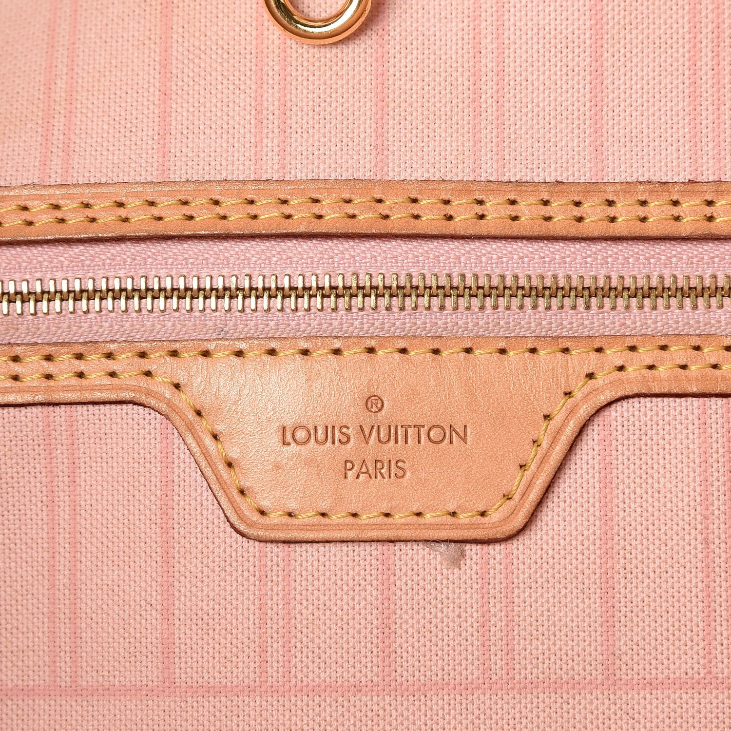 Louis Vuitton Damier Azur Neo Neverfull MM Rose Ballerine 8 of 13