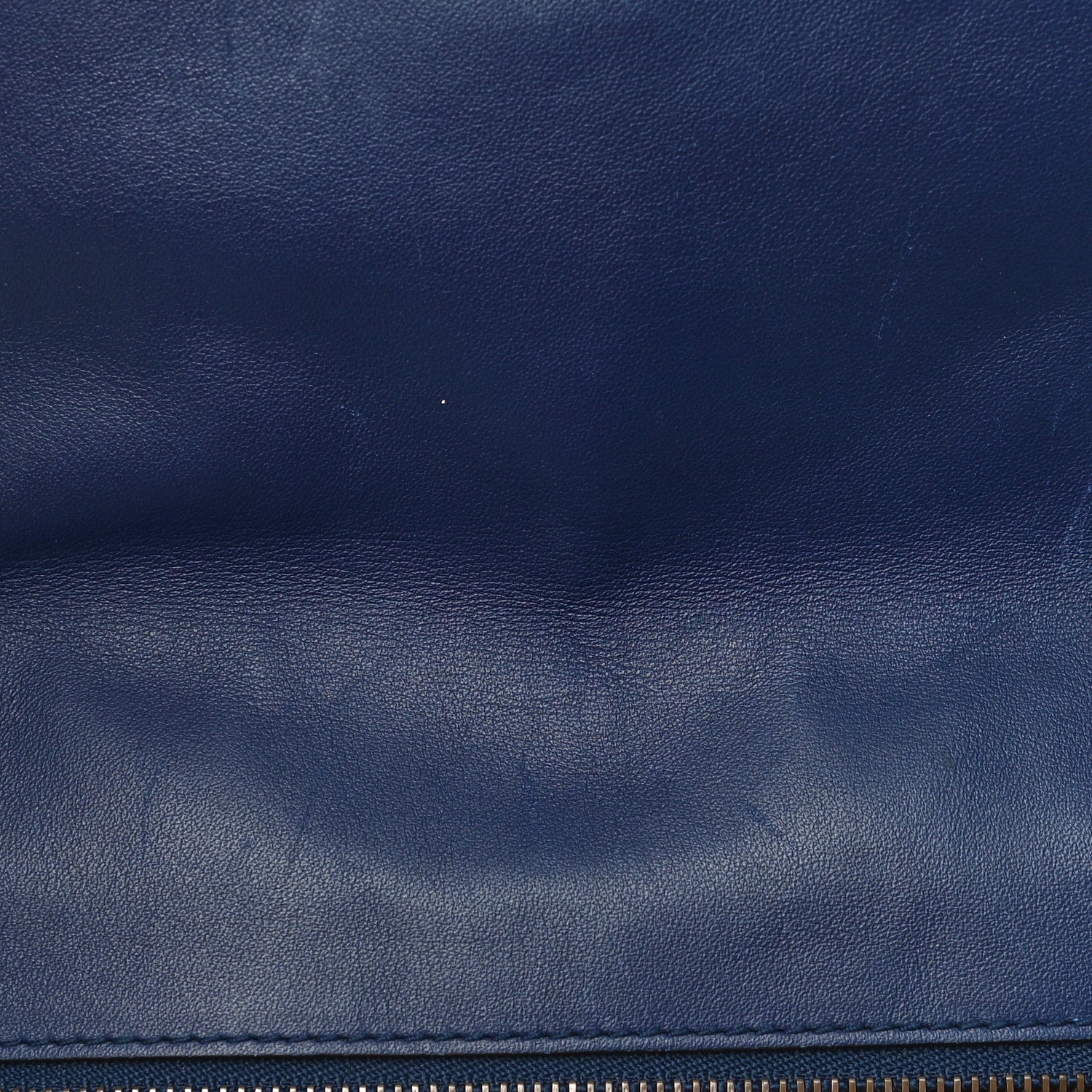 Gucci Velvet Matelasse Deer Embroidered Small GG Marmont Shoulder Bag Cobalt 13 of 13