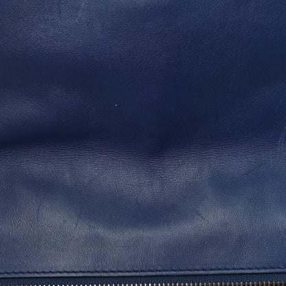 Gucci Velvet Matelasse Deer Embroidered Small GG Marmont Shoulder Bag Cobalt 13 of 13
