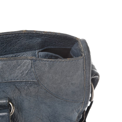 Balenciaga Chevre Classic Silver Hardware City Bleu Jean 12 of 25