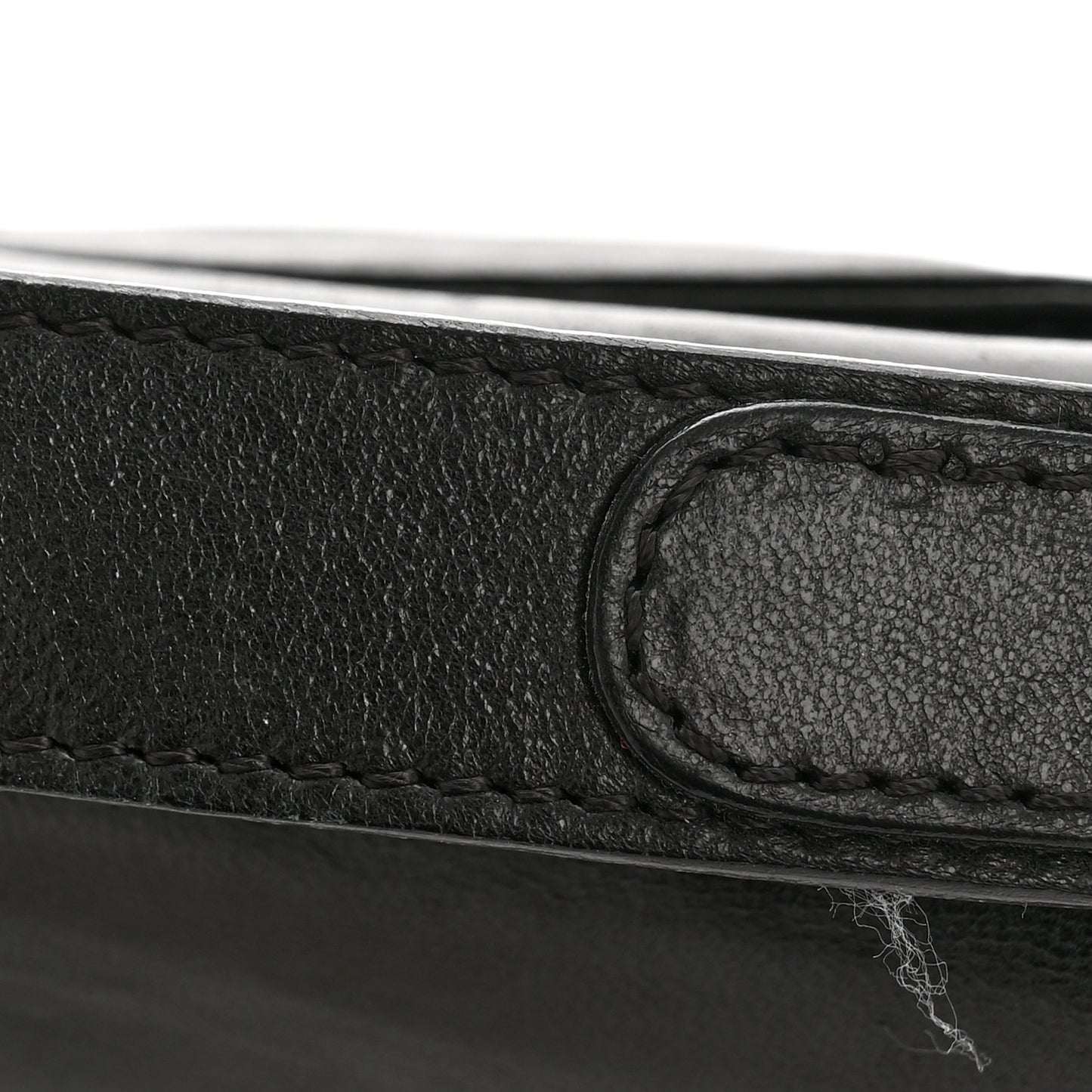 Calfskin Saddle Bag Black