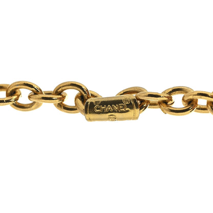 Chanel Metal Multi Chain Flap Bag Pendant Necklace Gold 5 of 7