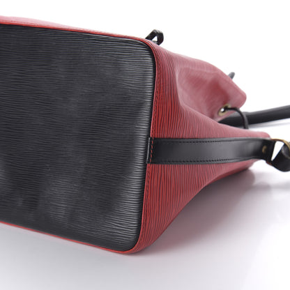Louis Vuitton Epi Petit Noe Red Black 7 of 9