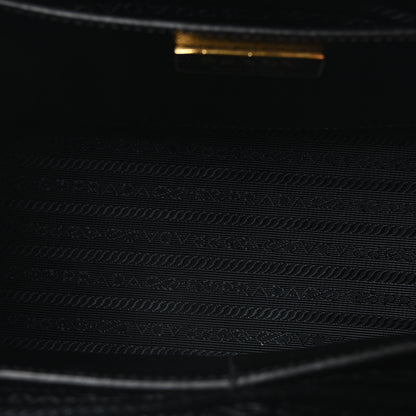 Prada Saffiano Lux Large Galleria Double Zip Tote Black 5 of 10