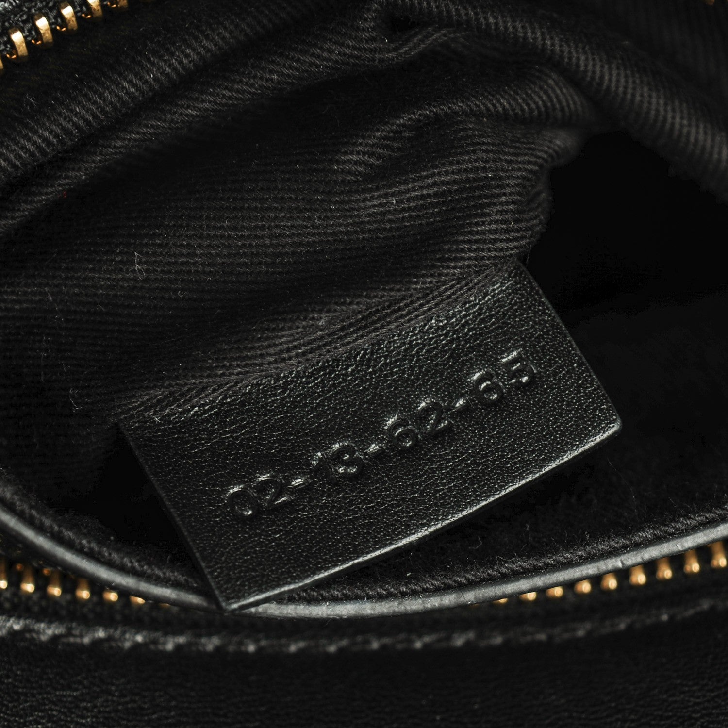 Chloe Calfskin Lizard Embossed Mini Alice Satchel Black White 7 of 8