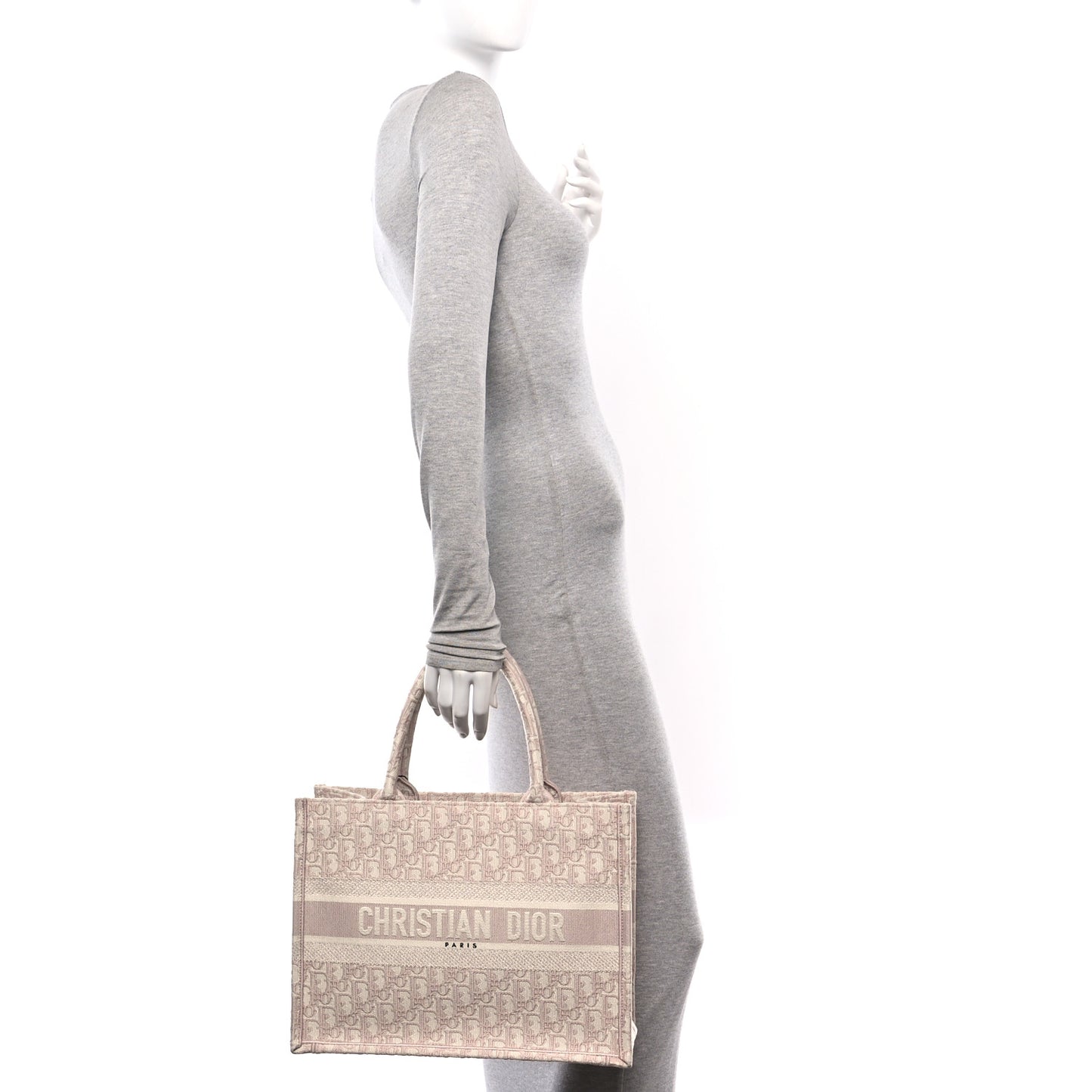 Oblique Medium Book Tote Rose Des Vents