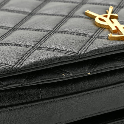 Saint Laurent Lambskin Quilted Small Becky Chain Bag Black 11 of 11