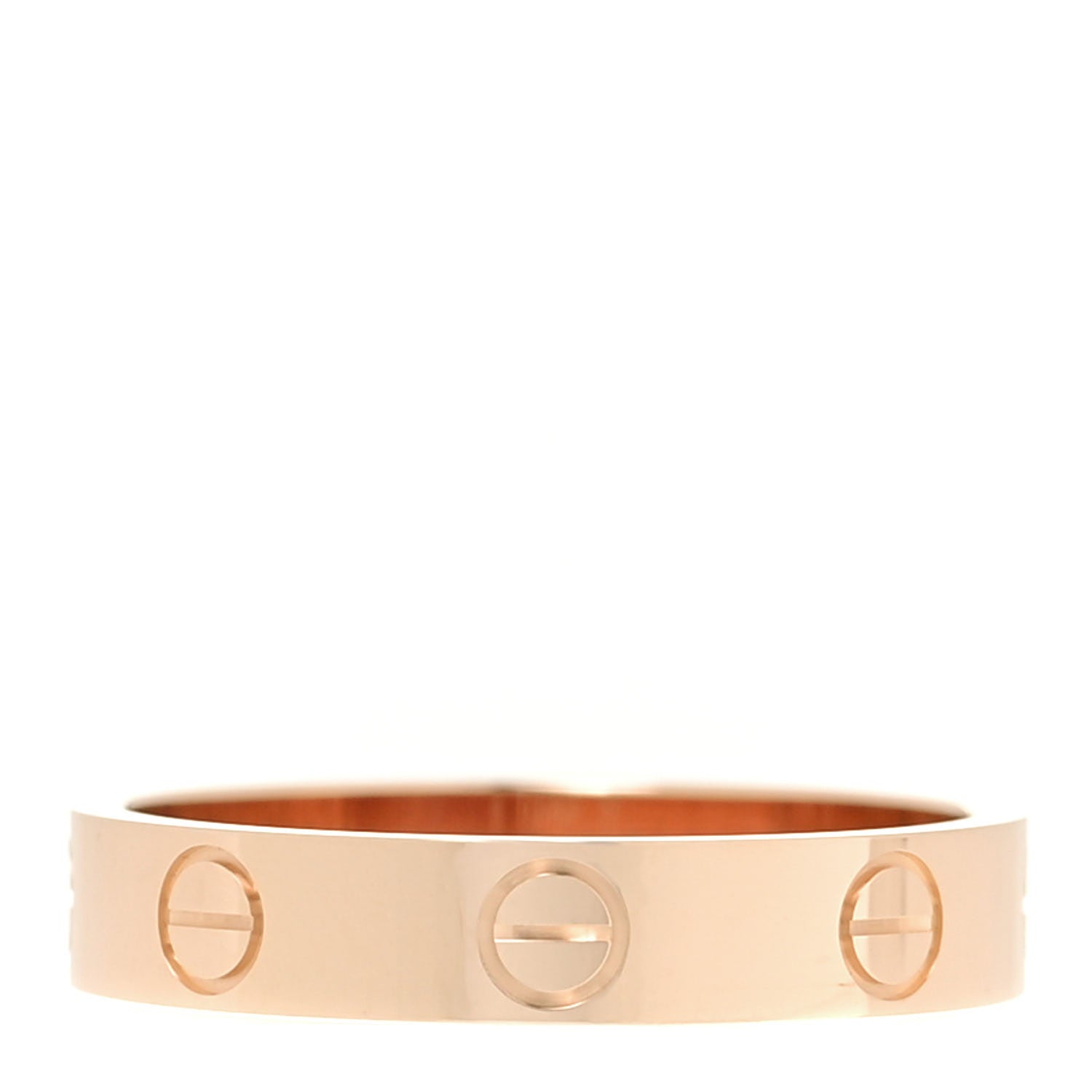 Cartier 18K Pink Gold 3.5mm LOVE Wedding Band Ring 52 6 3 of 5