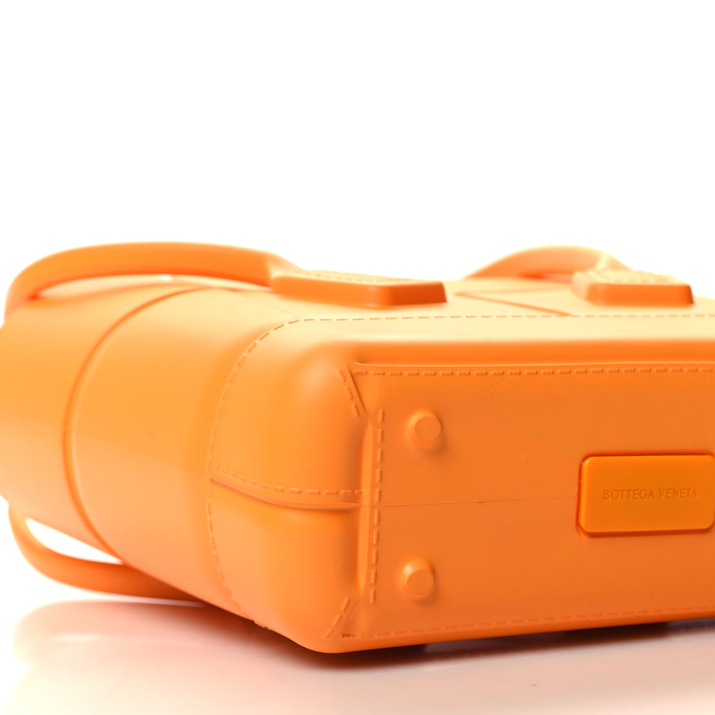 Rubber Maxi Intrecciato Mini Arco Tangerine