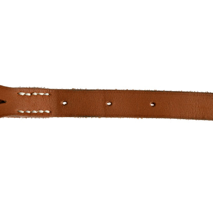 Hermes Calfskin Woven Bracelet S Gold 4 of 7