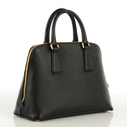 Prada Saffiano Lux Small Promenade Tote Black 3 of 8