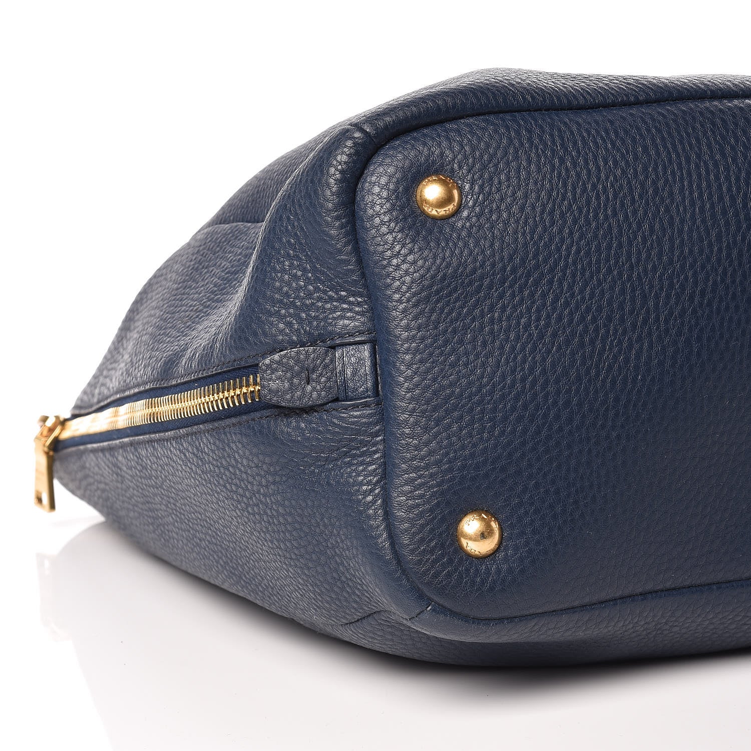 Prada Vitello Daino Tote Bluette 9 of 11