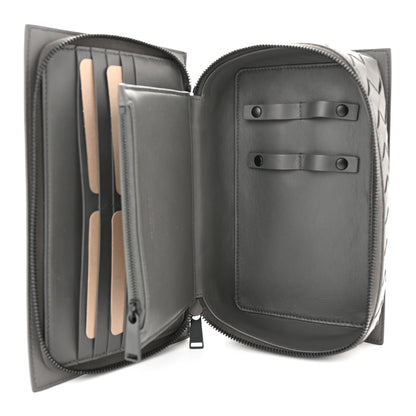Bottega Veneta Nappa Intrecciato Travel Case Graphite 5 of 9