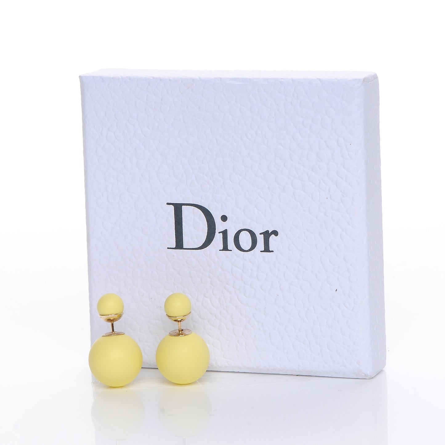 Mise En Dior Tribal Earrings Yellow