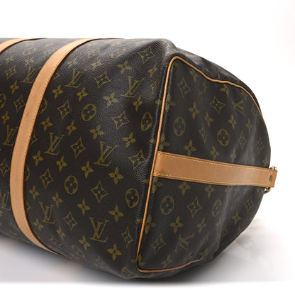 Louis Vuitton Monogram Keepall Bandouliere 50 9 of 12
