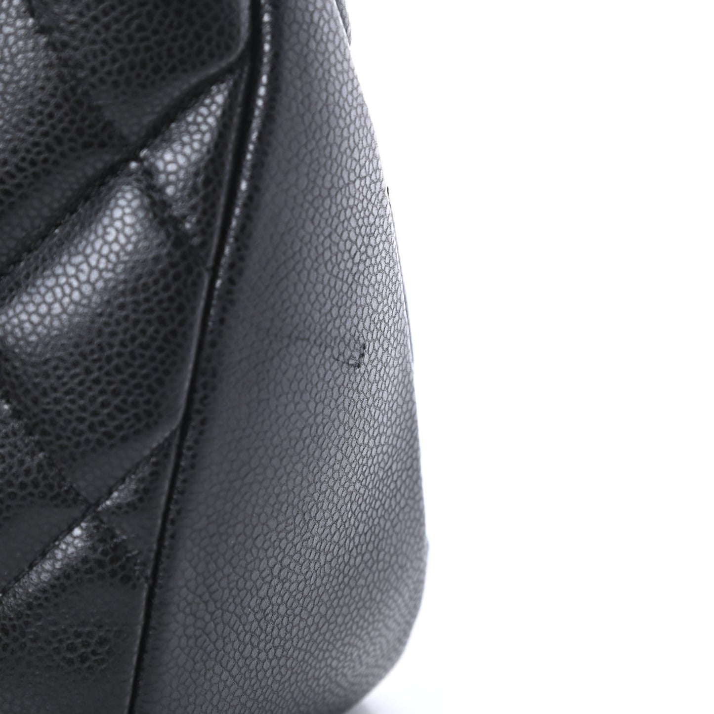 Caviar Quilted Timeless CC Soft Tote Black