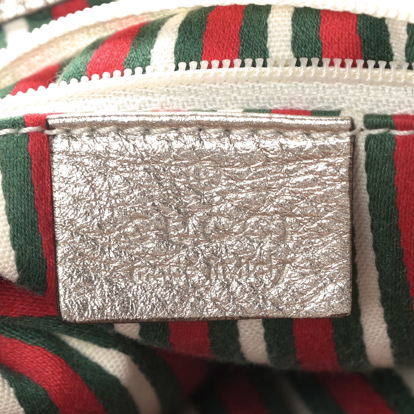 Monogram Medium Abbey Shoulder Bag Gold