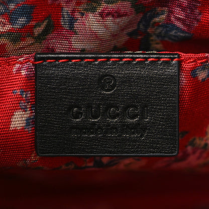 Gucci Calfskin Web Trapuntata Small GG Shoulder Bag Black 6 of 9