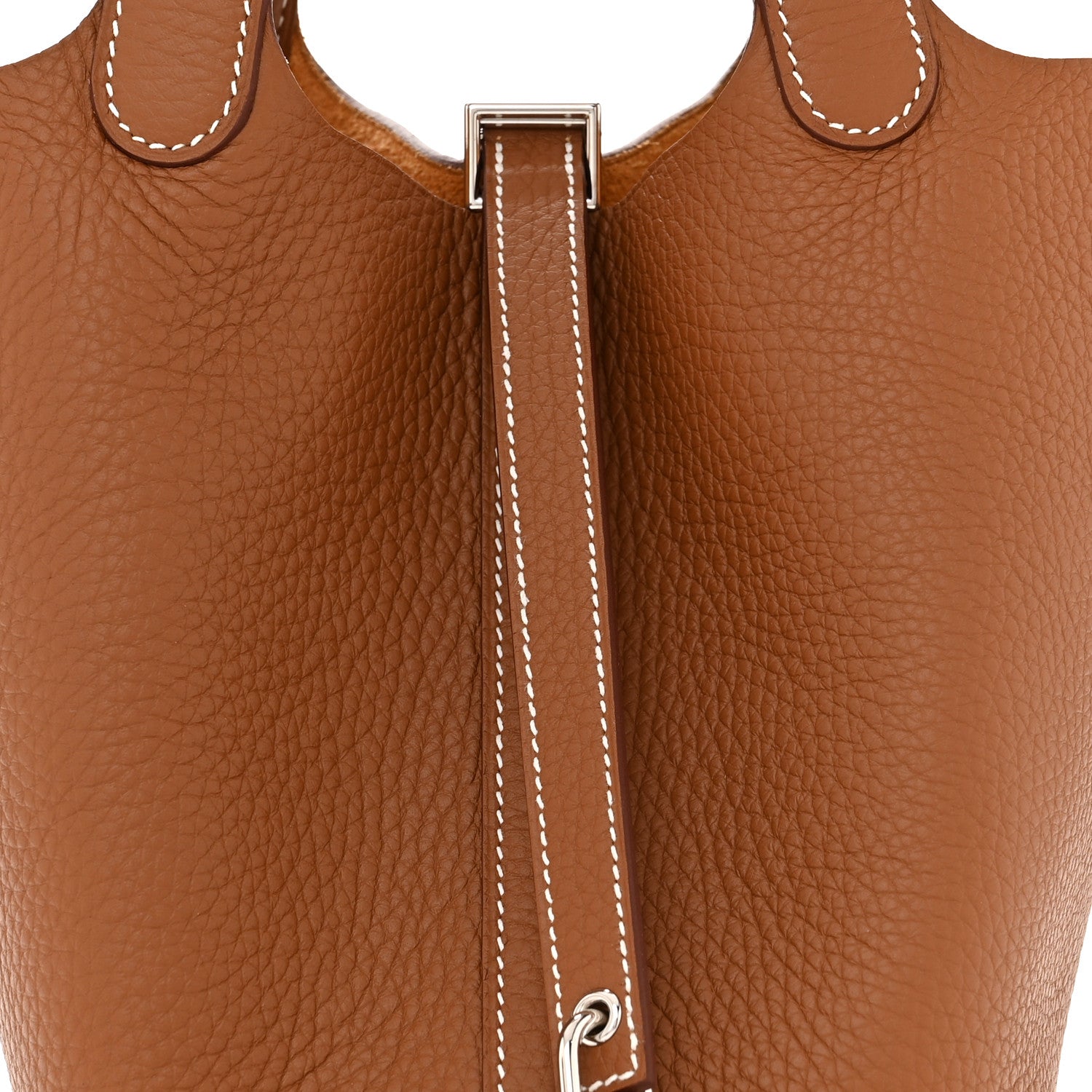 Hermes Taurillon Clemence Picotin Lock 18 PM Gold 8 of 11