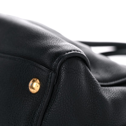 Prada Vitello Grain Tote Black 10 of 15