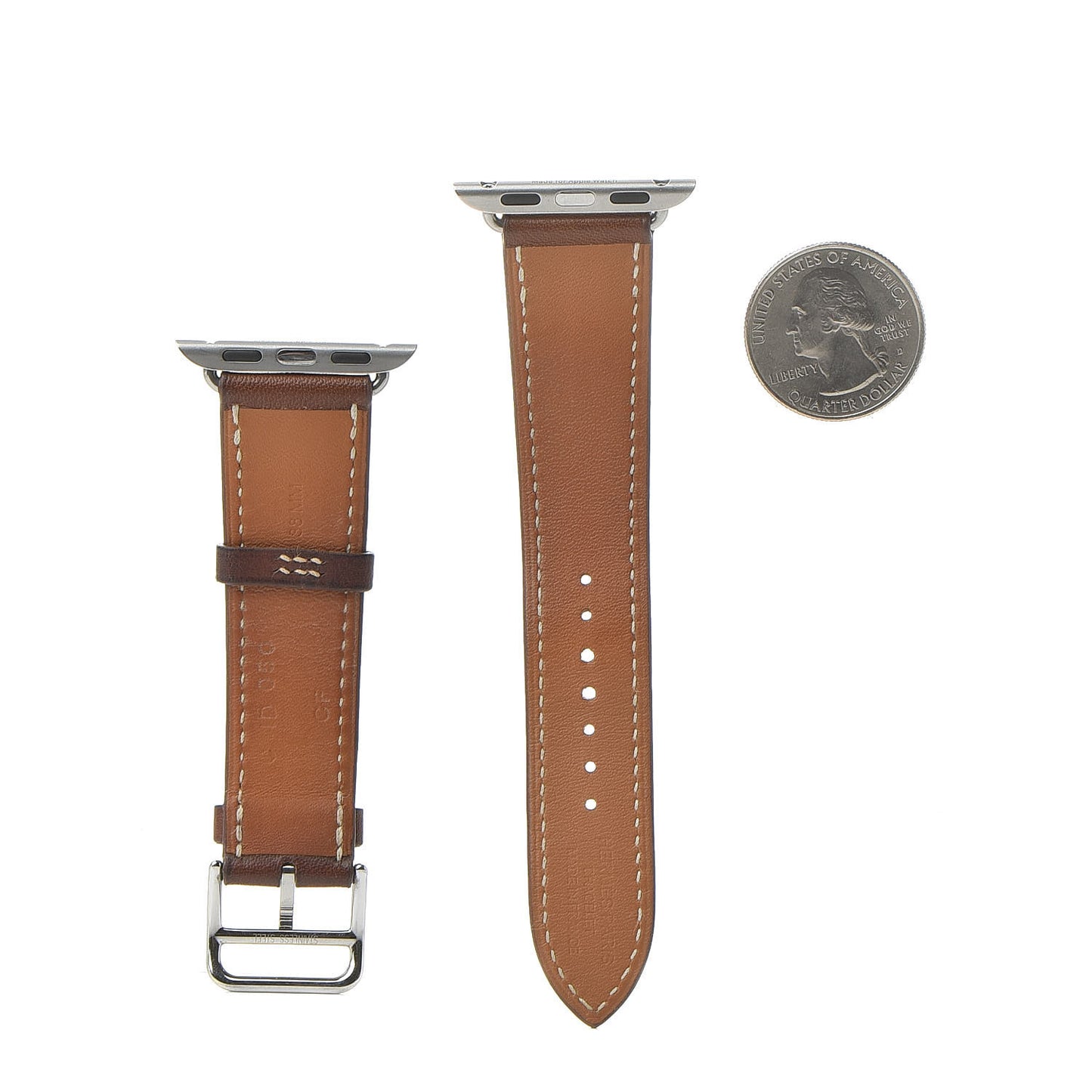 Barenia 38mm Apple Watch Single Tour Band Fauve