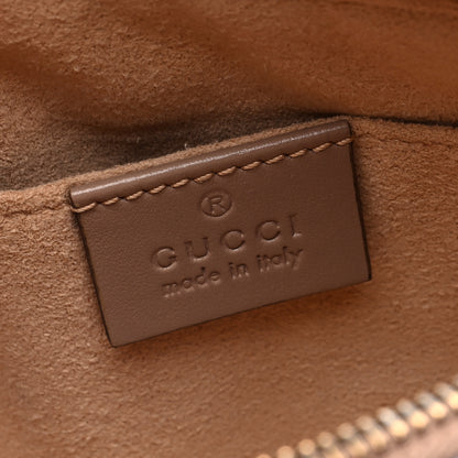 Gucci Calfskin Matelasse Mini GG Marmont Chain Shoulder Bag Nude 6 of 10