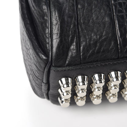 Alexander Wang Pebbled Lambskin Mini Rockie Black Rhodium Hardware 11 of 12
