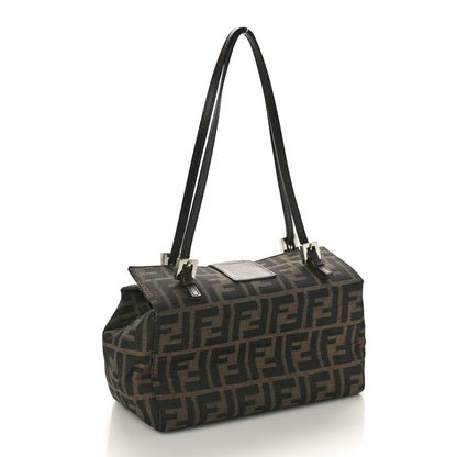 Fendi Zucca Shoulder Bag Tobacco 3 of 9