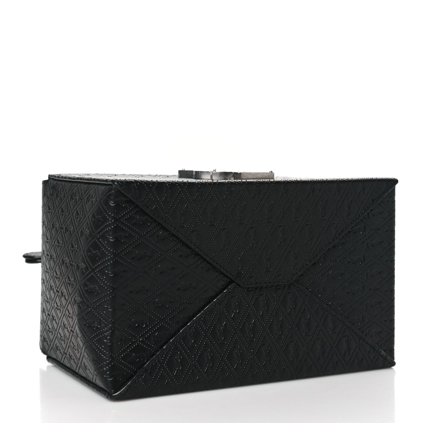 Calfskin Monogram Take Away Box Black
