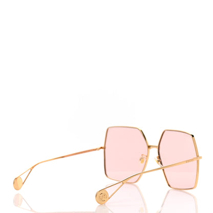 Gucci Square Frame GG0536S Sunglasses Gold 4 of 11