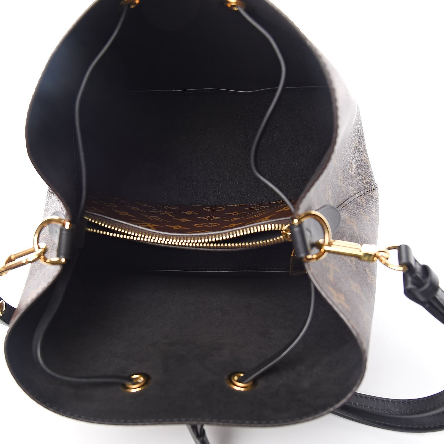 Louis Vuitton Monogram Neonoe MM Black 5 of 9