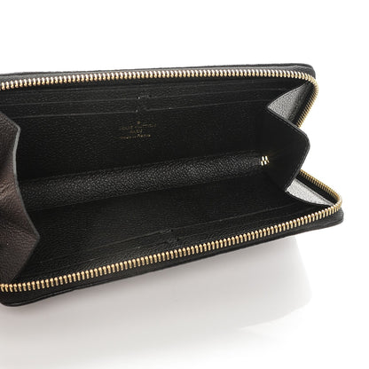 Louis Vuitton Empreinte Clemence Wallet Black 5 of 7