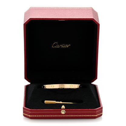 Cartier 18K Yellow Gold LOVE Bracelet 17 4 of 4