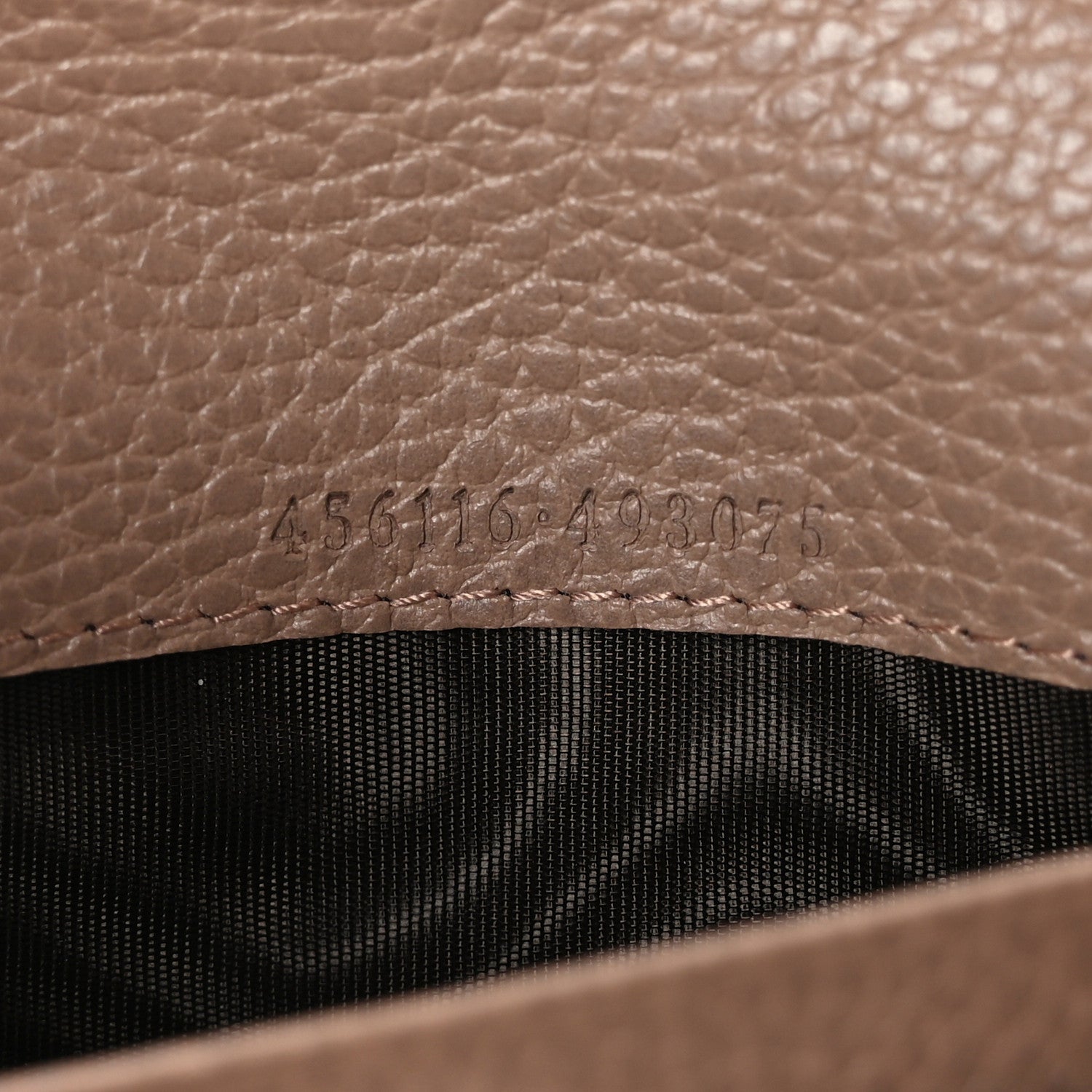 Gucci Dollar Calfskin GG Supreme Monogram GG Marmont Continental Wallet Porcelain Rose Beige Ebony 6 of 8