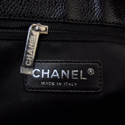 Chanel Caviar Grand Shopping Tote GST Black 8 of 9