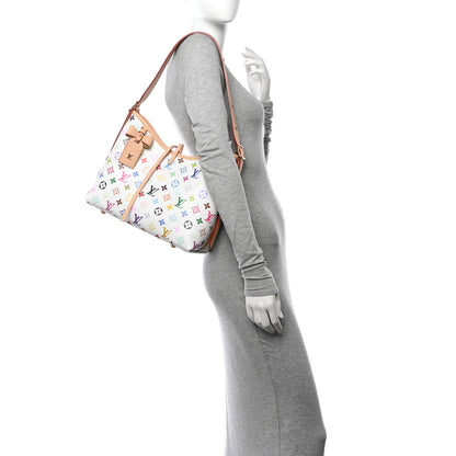 Louis Vuitton LV X TM Monogram Multicolor CarryAll PM White 2 of 11