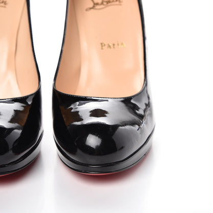 Christian Louboutin Patent New Simple 120 Pumps 39.5 Black 9 of 13
