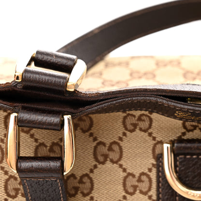 Gucci Monogram Large Abbey Tote Dark Brown 12 of 13