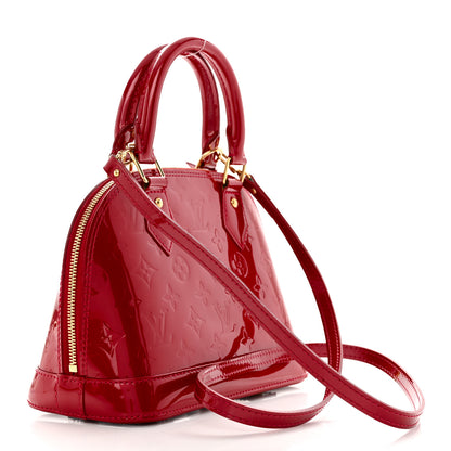 Louis Vuitton Vernis Alma BB Pomme D'Amour 3 of 9