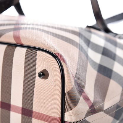 Burberry Supernova Check Regent Tote Black 10 of 17