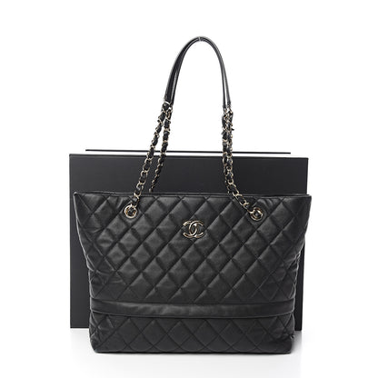 Chanel Caviar Quilted Rolled Up Tote Black 13 of 13
