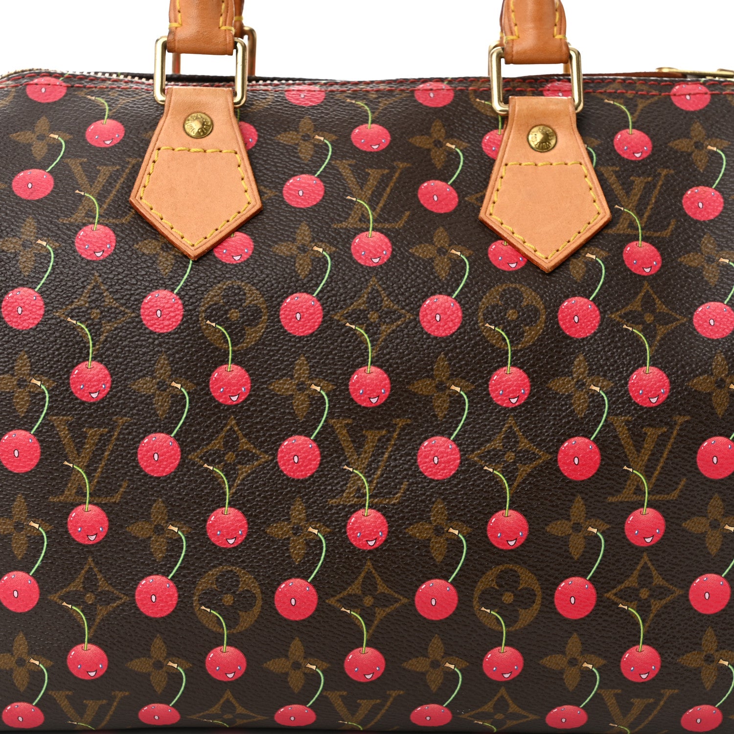 Louis Vuitton Monogram Cerises Speedy 25 8 of 10