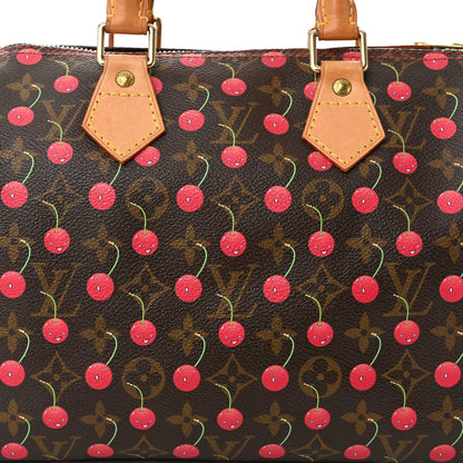 Louis Vuitton Monogram Cerises Speedy 25 8 of 10