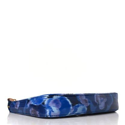 Louis Vuitton Vernis Ikat Pochette Accessories NM Grand Blue 4 of 8