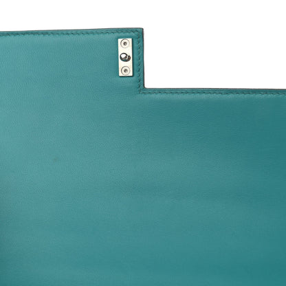 Hermes Matte Alligator Verrou 21 Bleu Paon 12 of 13
