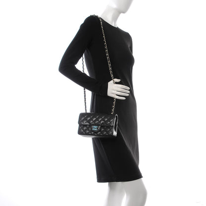 Chanel Caviar Quilted Mini Rectangular Flap Black 2 of 8