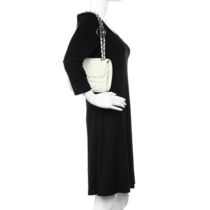 Chanel Lambskin Quilted Pile Ou Face Flap White 2 of 10